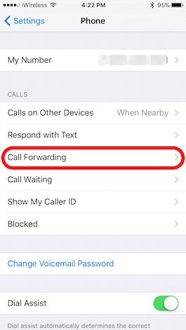 nextel call forwarding options verizon wireless